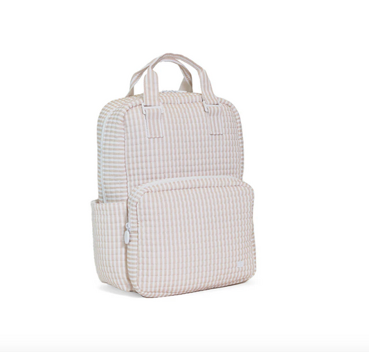 Quilted All You Need Bag- Pimlico Stripe Sand