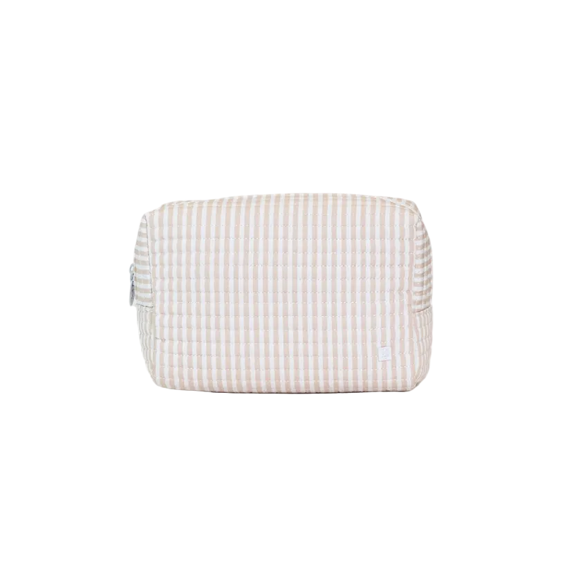 Quilted Everyday Bag- Pimlico Stripe Sand