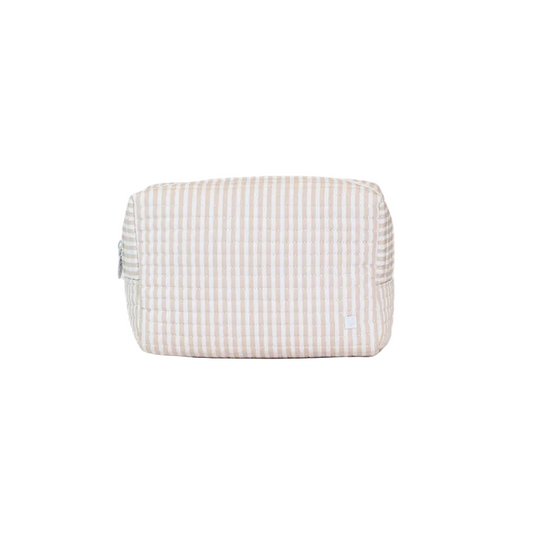 Quilted Everyday Bag- Pimlico Stripe Sand