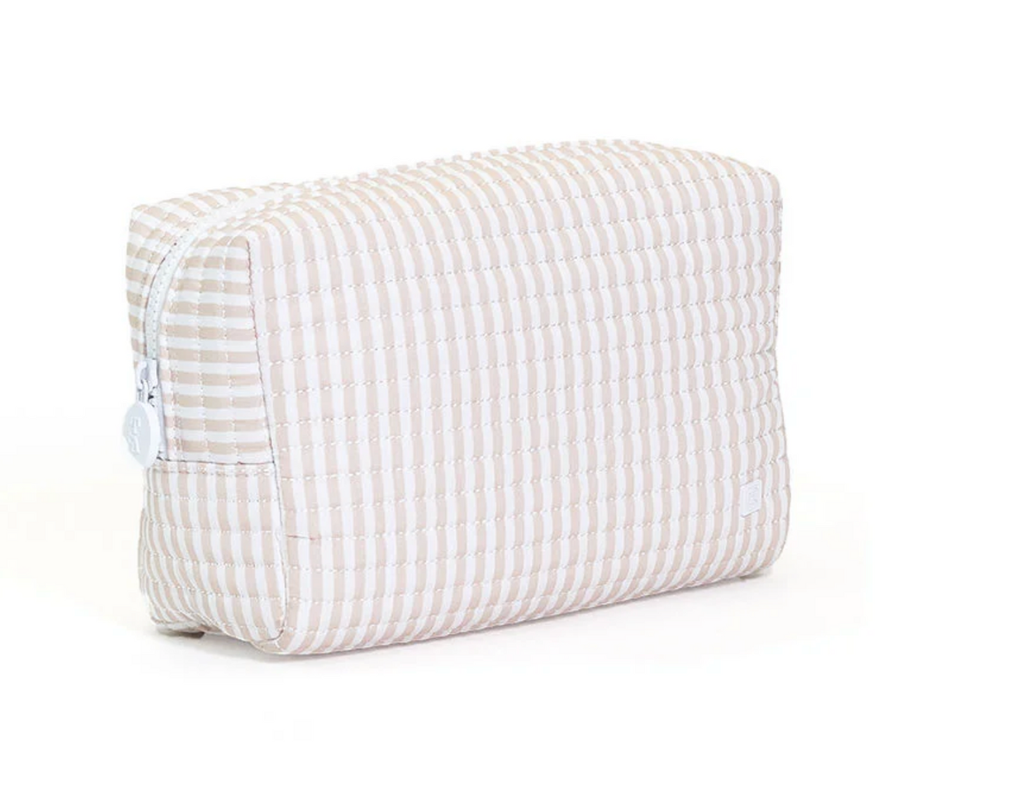 Quilted Everyday Bag- Pimlico Stripe Sand