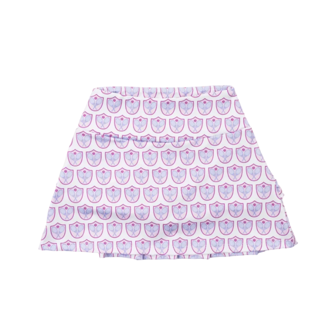 Margot Girls performance skirt - tennis crest pink