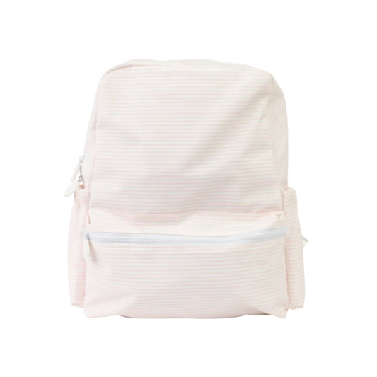 The Backpack Small / Pink Stripe