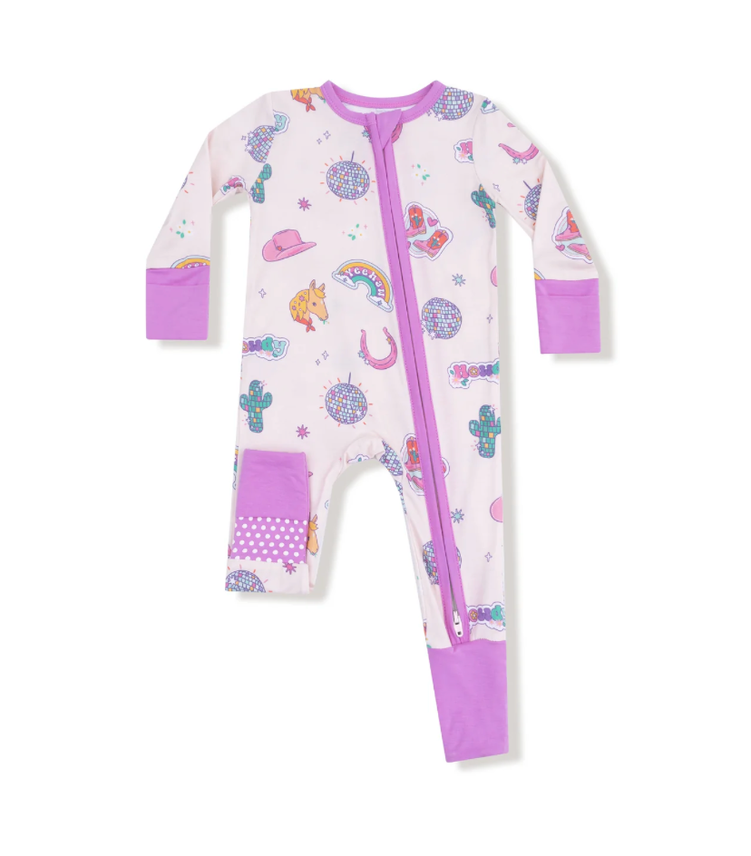 Disco Cowgirl - 2 Way Zipper Romper