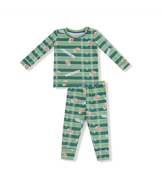 Football Field - Glow in the Dark - Long Sleeve Loungewear Set