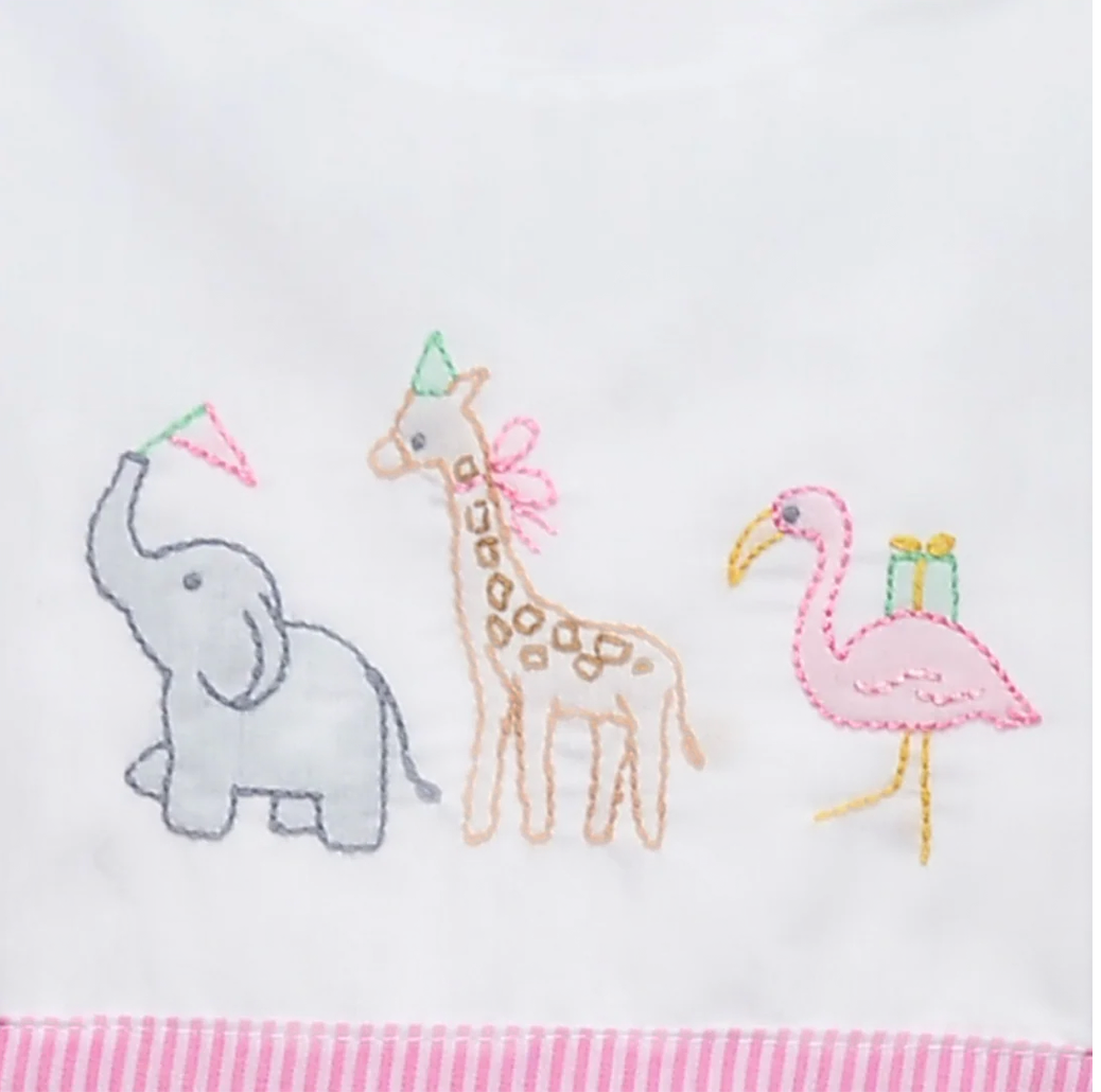 Pink Greer Girl Bubble- Party Animals