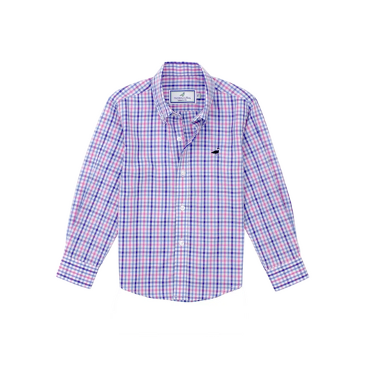 Boys Seasonal Sportshirt Blueberry