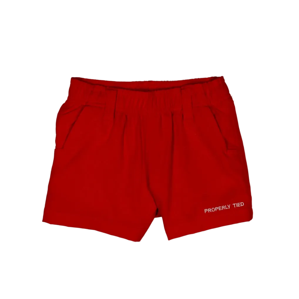 Boys Pintail Short Red