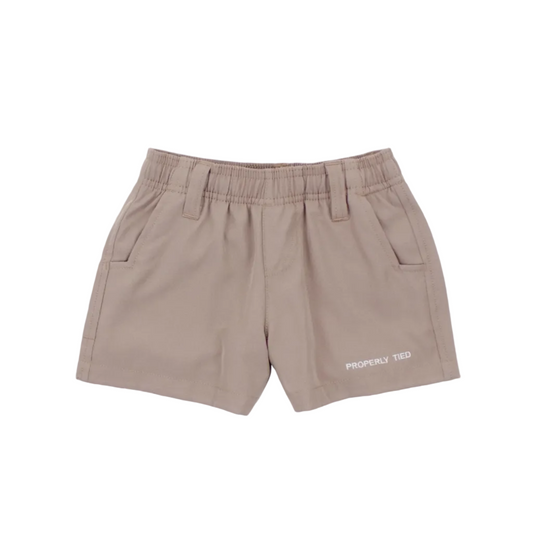 Boys Pintail Short Taupe