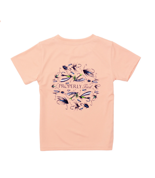 Boys Performance Tee SS Stay Fly Melon