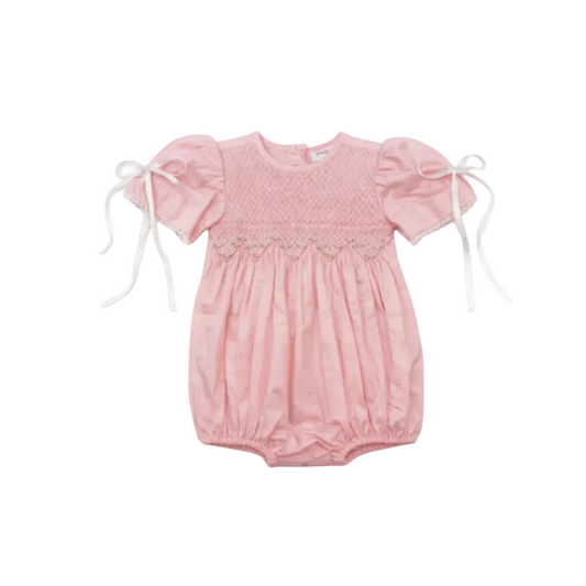 Nikki Pink Smock Bodice Bubble