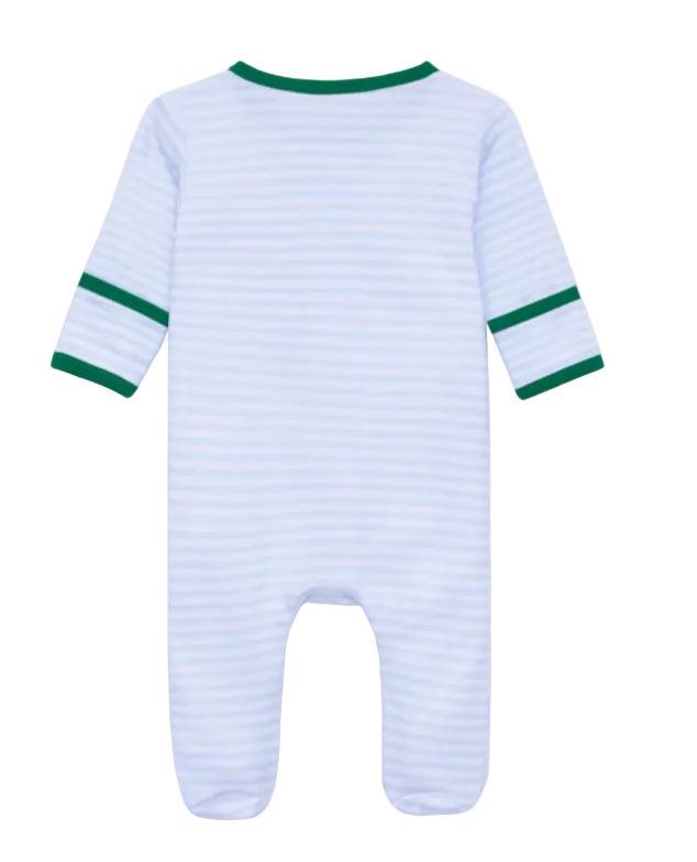 Little Farmer Applique Footie