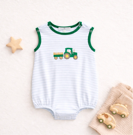 Little Farmer Applique Bubble