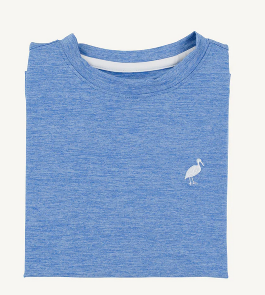 Prepletic Carter Crewneck- Sunrise Blvd Blue/(Heathered) Worth Stork