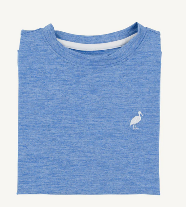Prepletic Carter Crewneck- Sunrise Blvd Blue/(Heathered) Worth Stork