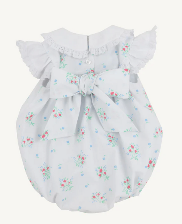 Franny Bea Bubble- Lancaster Gate Garden/Worth Ave White