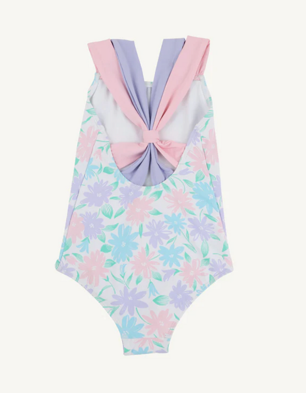 Seabrook Bathing Suit- Glastonbury Blooms/Lauderdale Lavender/Palm Beach Pink
