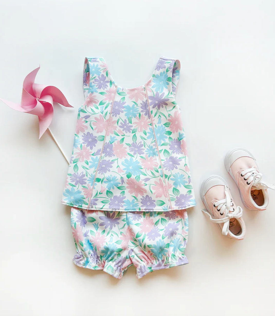 Bettye Bloomer Set- Glastonbury Blooms