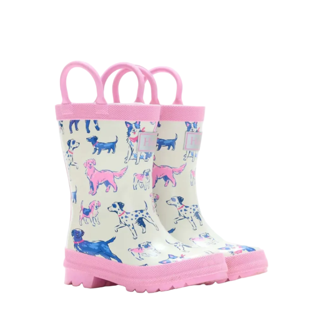 Little Pup Pink Rain Boots
