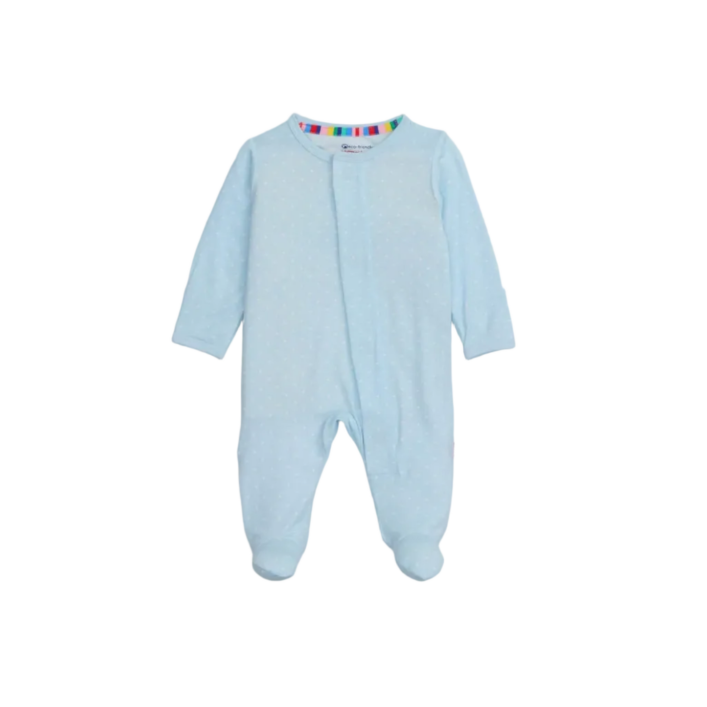 Magnetic Footie Pin Dot  Modal Blue