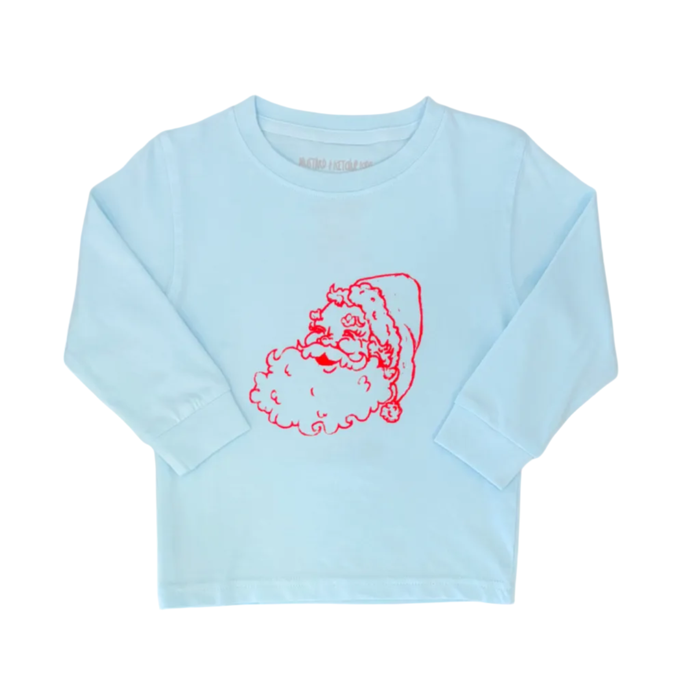 LS Light Blue Santa T-Shirt