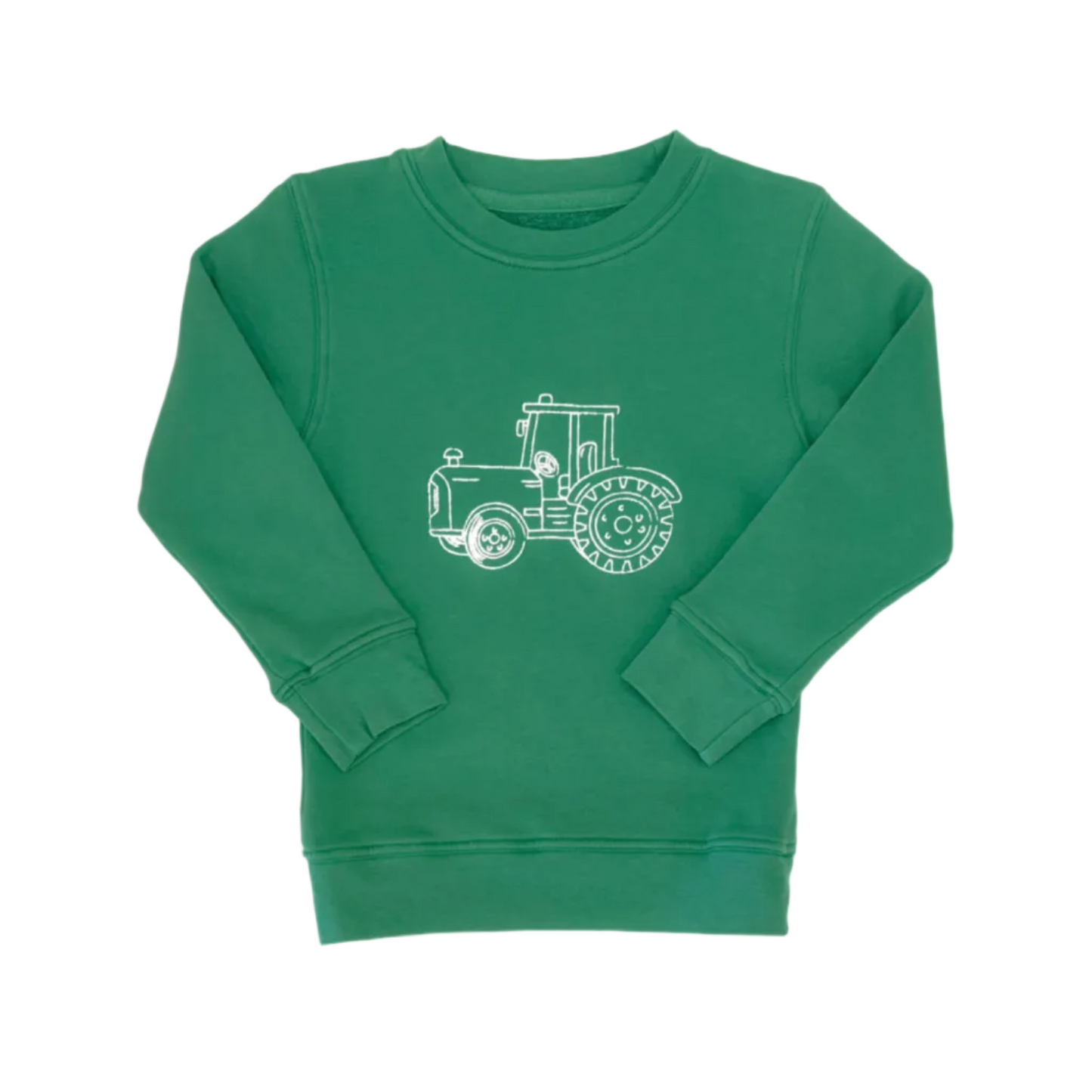 Green Tractor Sweatshirt