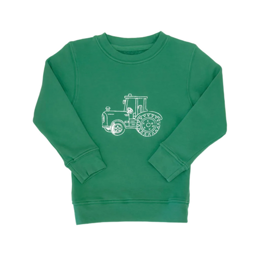Green Tractor Sweatshirt