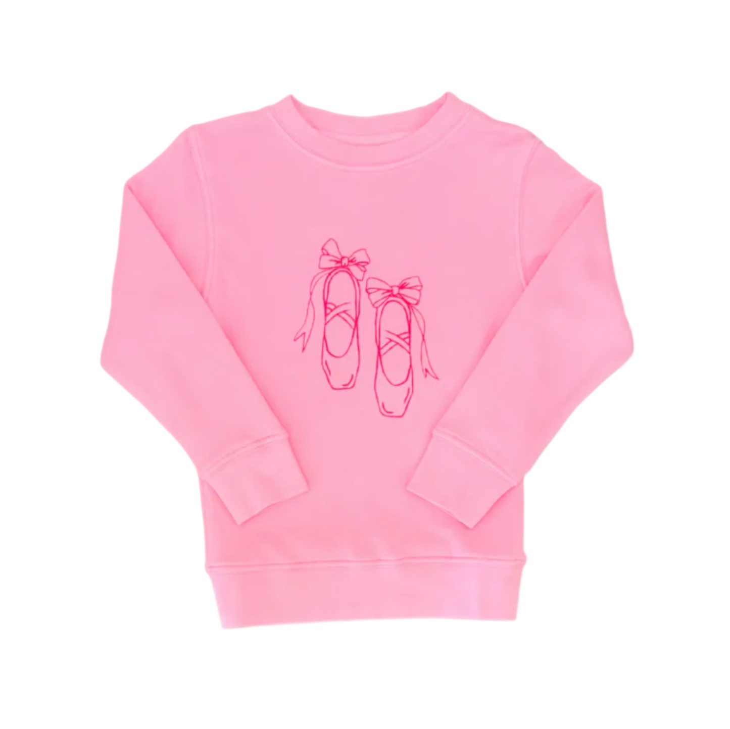 Light Pink Ballet Slippers Sweatshirt