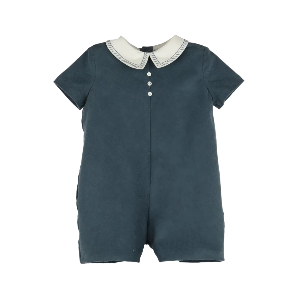 Cozy Corduroy Boy Bubble, Blue