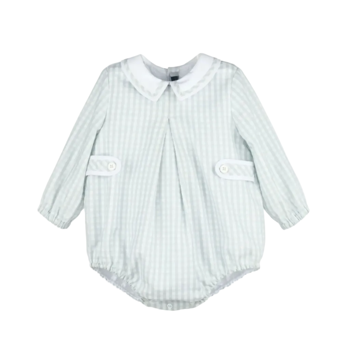 Frosty Check Boy Bubble, Blue