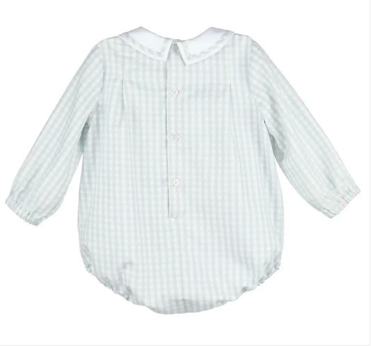 Frosty Check Boy Bubble, Blue