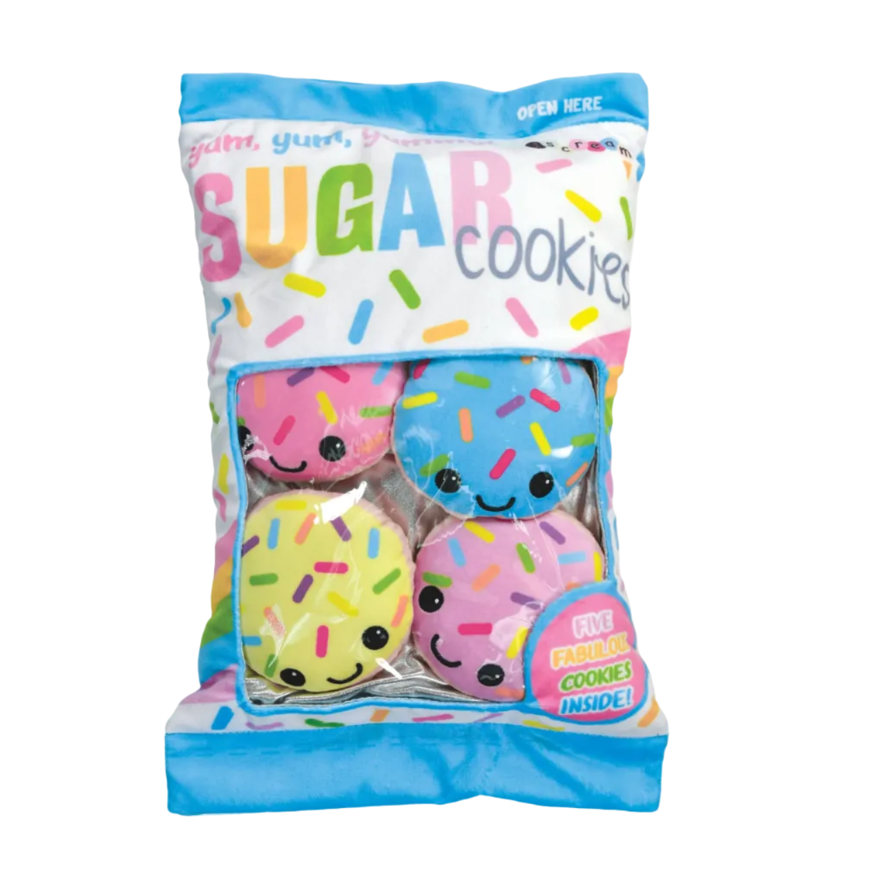 Cookie Time Packaging Fleece Plush
