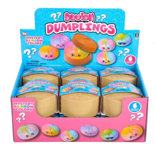Squish Surprise Foam Rainbow Dumpling