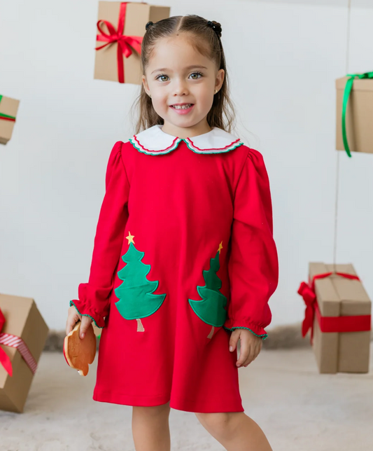 Christmas Tree Kendall Collar Legging Set