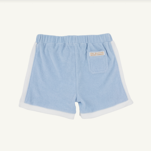 Shaefer Shorts Terrycloth-Beale Street Blue/Worth Ave White