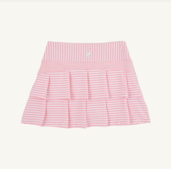 Prepletic Cindy Skort-Sandpearl Pink Stripe/Sandpearl Pink