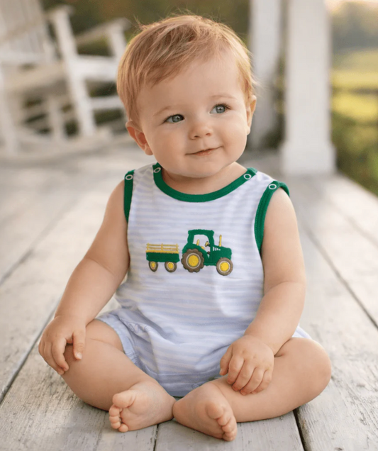 Little Farmer Applique Bubble