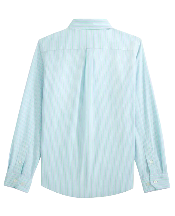 Amelia Island Stripe Charleston Sports Shirt - Ocean Channel