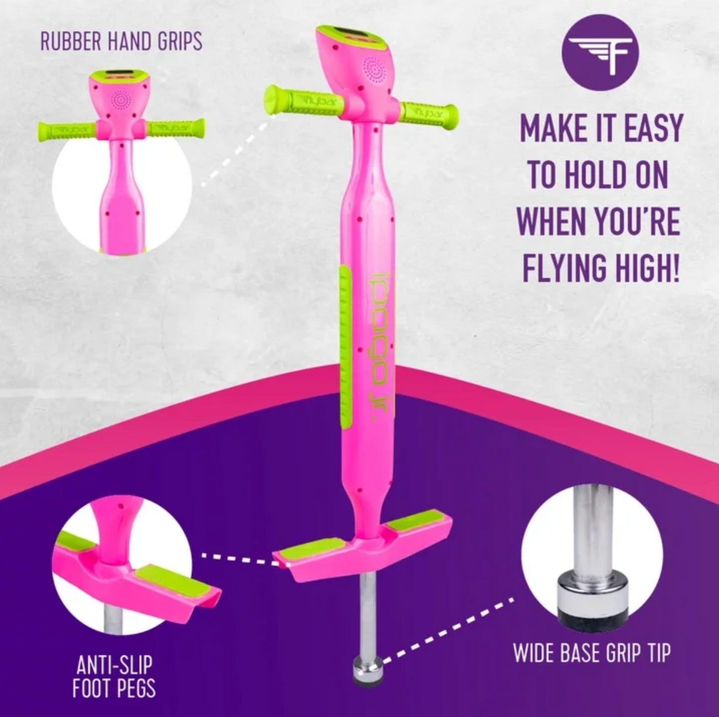 Flybar Ipogo Jr - Pink
