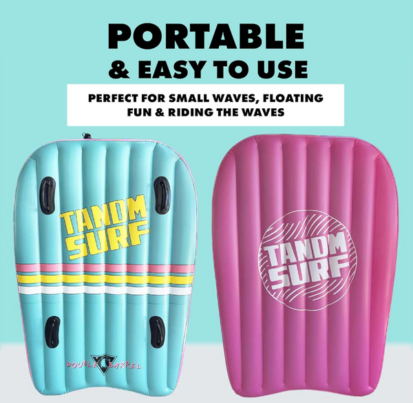 Double Barrel Inflatable Bodyboard
