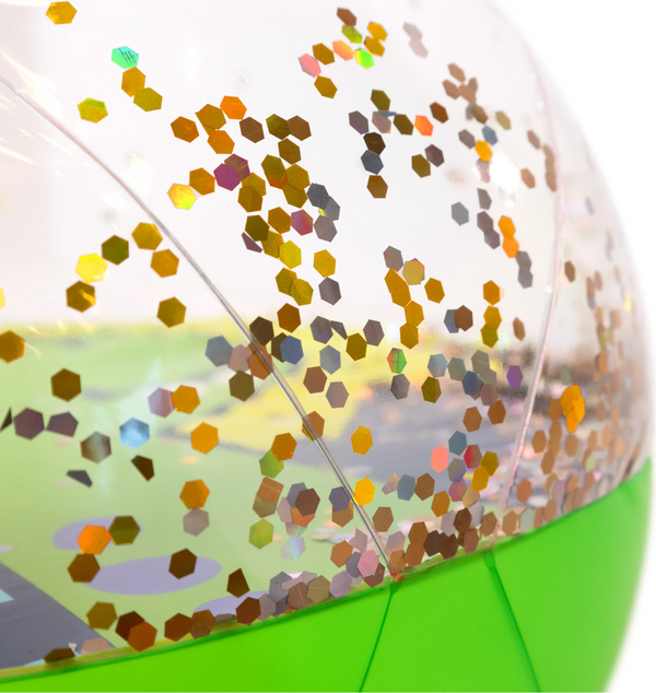 Dino Sparkly Beach Ball