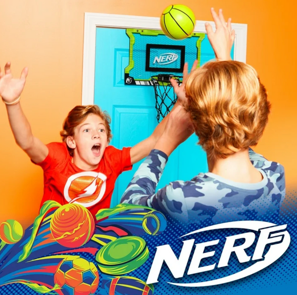 Nerf Pro Hoops Basketball Set Green
