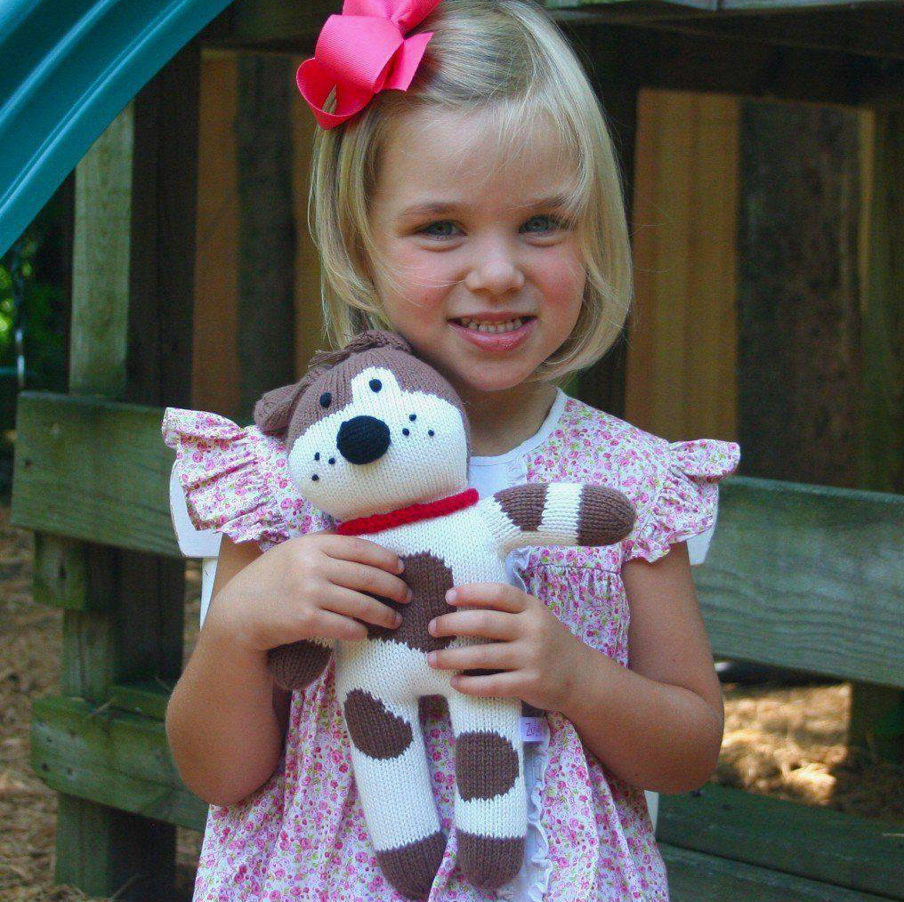 Mr. Woofers The Hand Knit Dog 12"