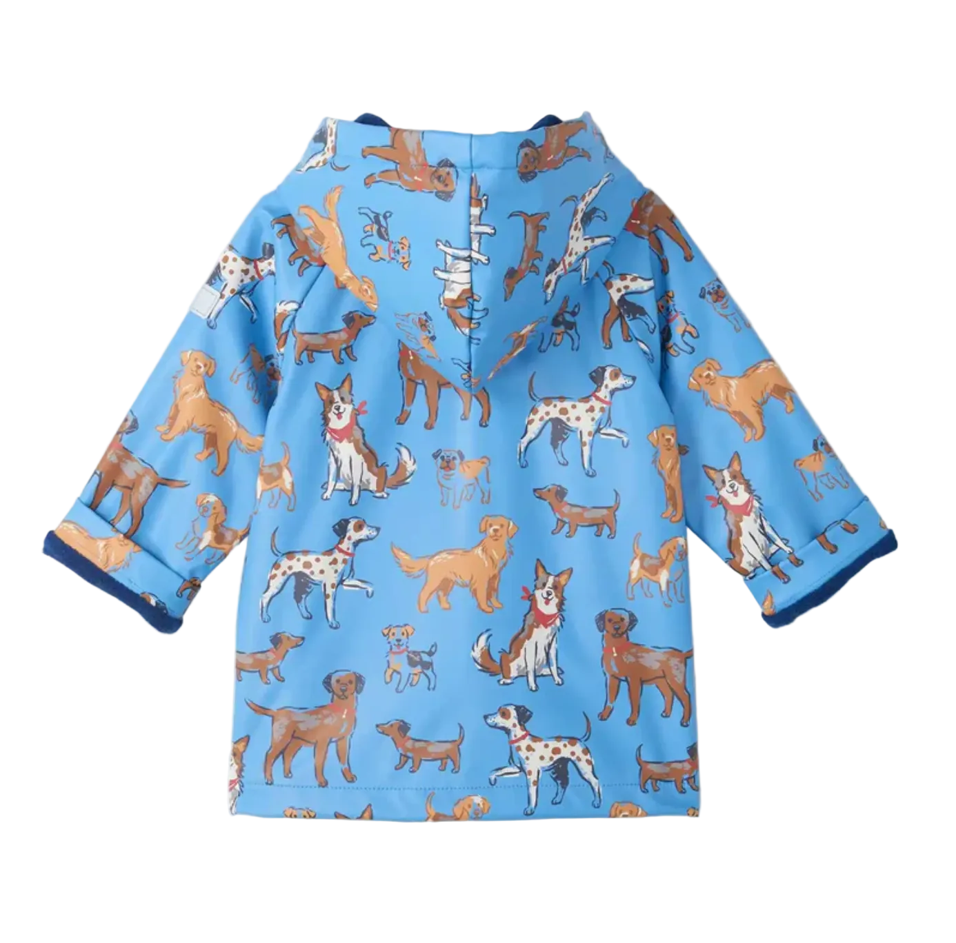 Little Pups Blue Rain Coat