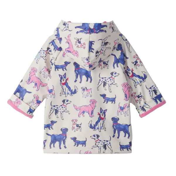 Little Pups Pink Rain Coat