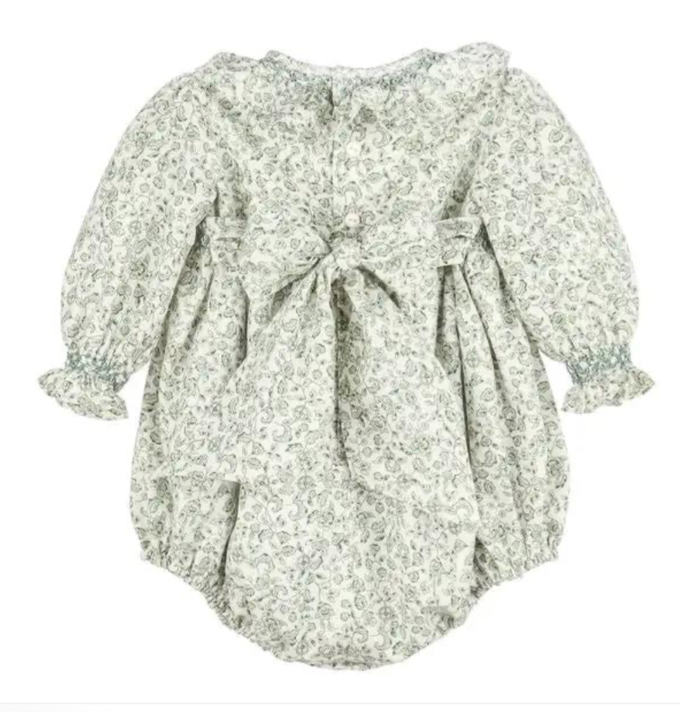 Heirloom Floral Bubble, Green