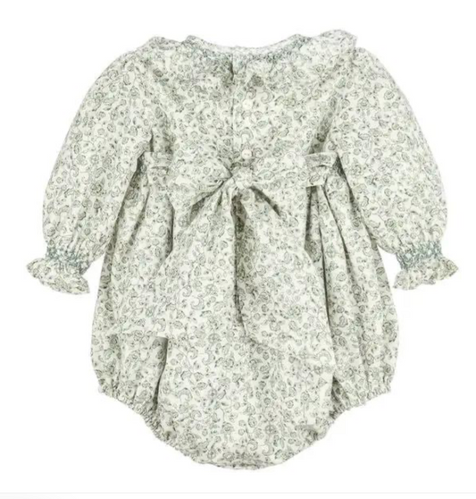 Heirloom Floral Bubble, Green