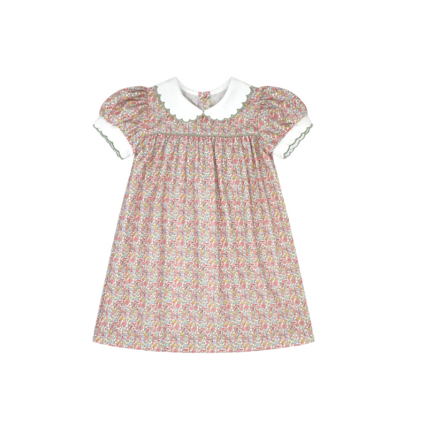 Memory Making Scallop Dress, Autumn Green