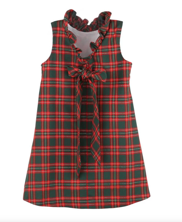 The Blair Plaid Dress, Red