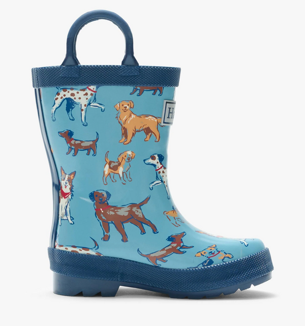 Little Pups Blue Rain Boots