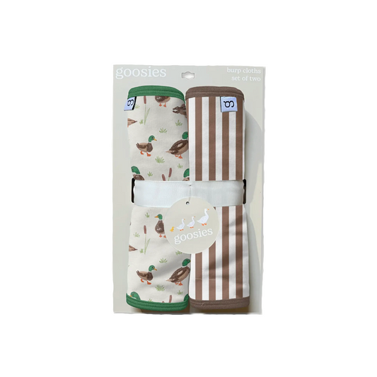 Mallard Drake Ducks - Burp Cloth Set